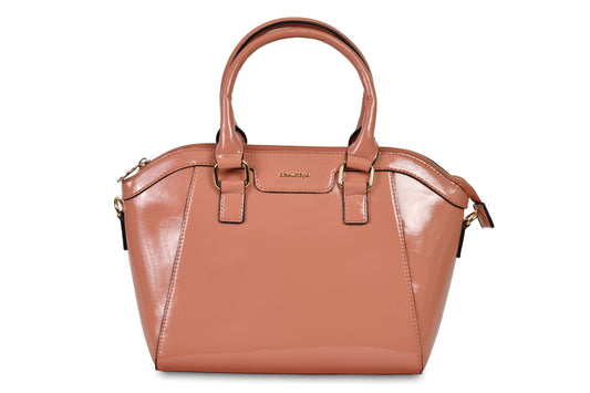 Darla Pink Handbag made by Dewi Maya front view available at the best boutique in Upstate South Carolina Spartanburg Greenville Dewi Maya Boutique