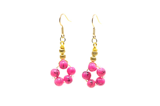Dewi Maya Jewelry Earrings Hot Pink available at the best boutique in Upstate South Carolina Spartanburg Greenville Dewi Maya Boutique